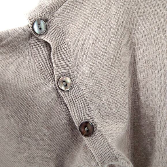 Something Else by Natalie Wood Beige Angora Viscose Blend Ivory Button Sleeves 4 - Picture 15 of 15